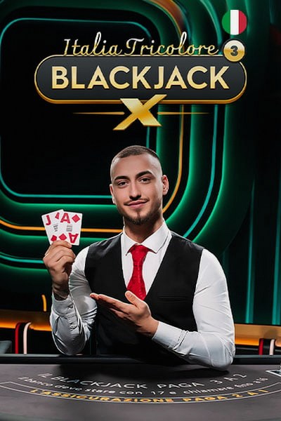 Omslag van het spel Blackjack Italia Tricolore 3 in de Betwest-lobby