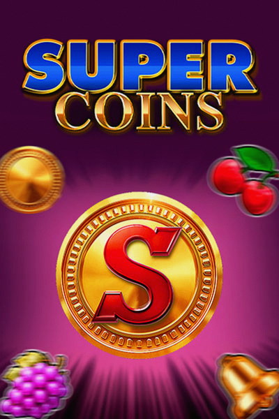 Omslag van de slot SUPER COINS in de Casinova-lobby