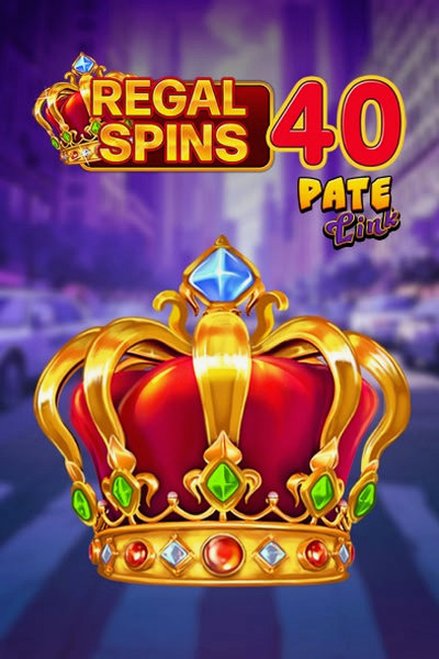 Omslag van de slot Regal Spins 40 Pate Link in de Kingmaker Casino-lobby